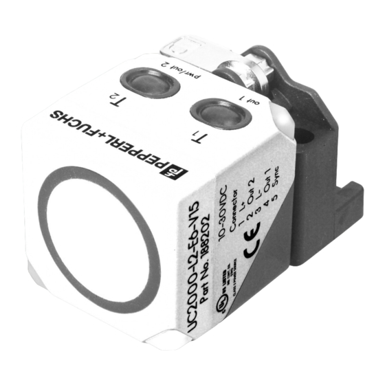 Pepperl+Fuchs UC4000-L2-E7-V15 Quick Start Manual
