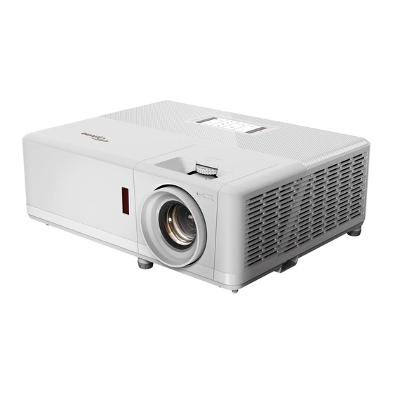 Optoma UHZ50 User Manual