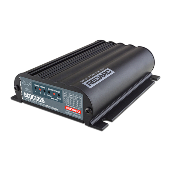 Redarc BCDC1225-LV Manual