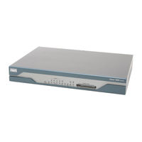 Cisco 1800 Series Hardware Installation Manual