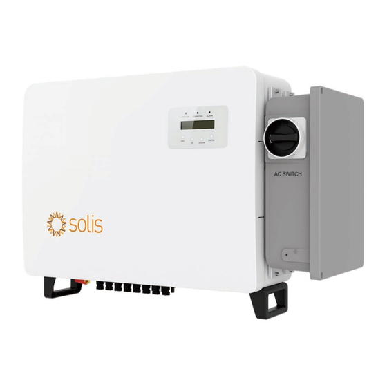 SOLIS S6-GC33K-US User Manual