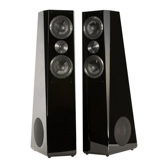 SVS Ultra tower Owner's Manual
