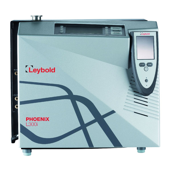 LEYBOLD PHOENIX L300i Manuals