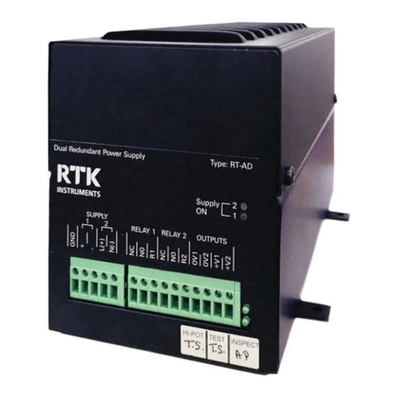 RTK CROUSE-HINDS RT-AD Series Instruction Manual