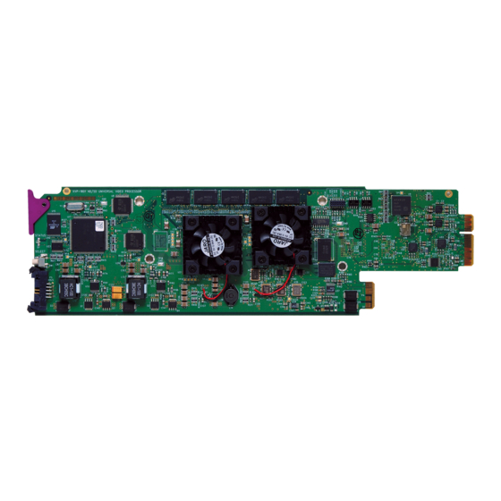 Miranda DENSITE XVP-1801 Manual To Installation And Operation