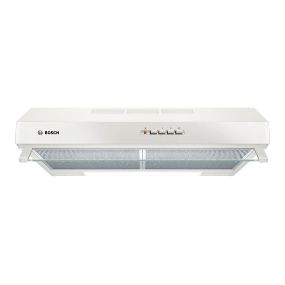 Bosch DHU675U Instruction Manual