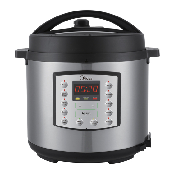 Midea electric best sale pressure cooker manual