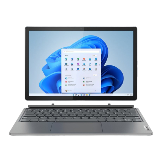 User Manuals: Lenovo IdeaPad Duet 5 2-in-1 Chromebook