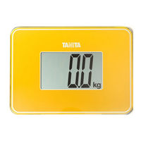 Tanita HD-386 User Manual
