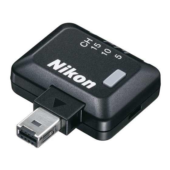 Nikon WR-R10 User Manual