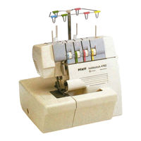 PFAFF hobbylock 4762 Instruction Manual