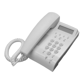 User Manuals: Doro AFTI 30 Telephone Accessories