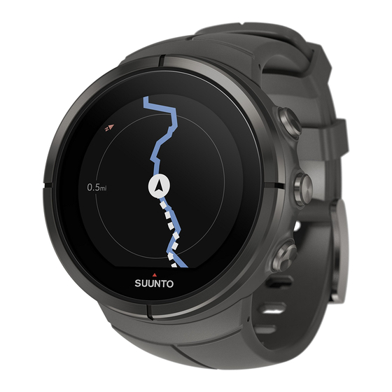 Suunto SPARTAN ULTRA Quick Manual
