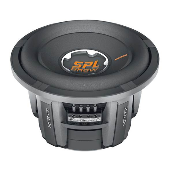 Hertz SX 380D Advanced Manual