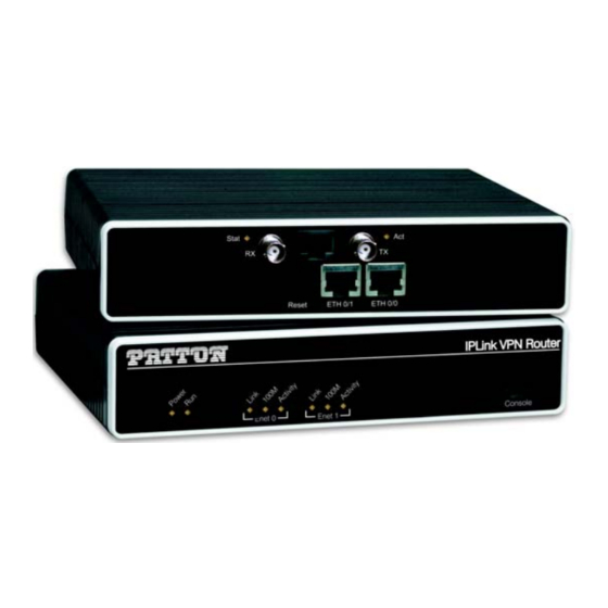 Patton electronics 2800 Quick Start Manual