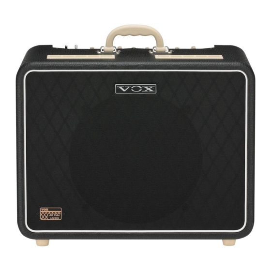 Vox NT15C1 Service Manual