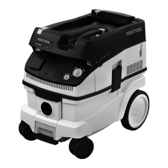 Festool CLEANTEX CT 26 E HEPA Original Operating Manual/Spare Parts List
