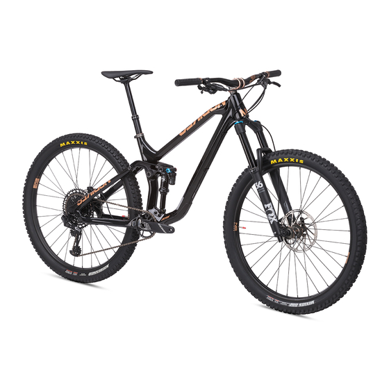 NS BIKES DEFINE Tech  Manual