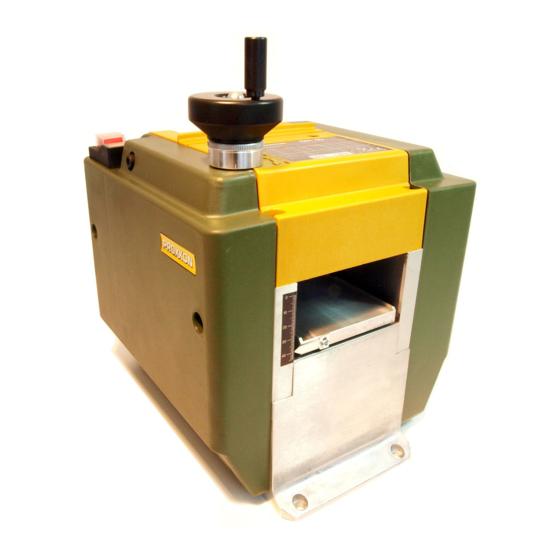 Proxxon DH 40 Operating Manual