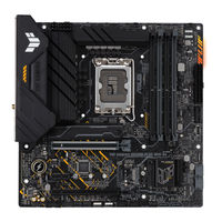 Asus TUF GAMING B660M-PLUS WIFI Manual