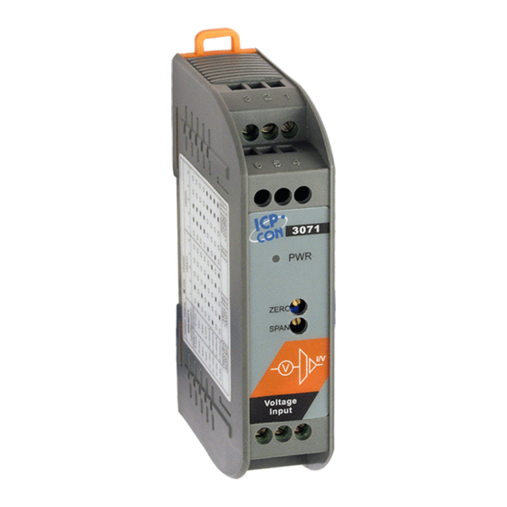 ICP DAS USA SG-3071 Quick Start Manual