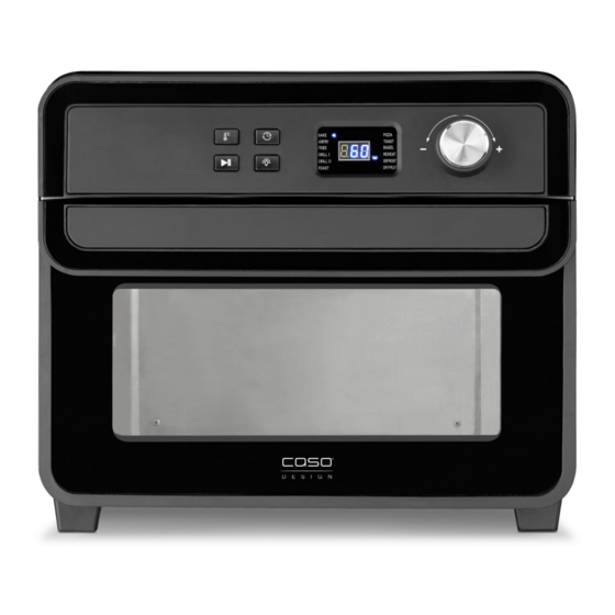 CASO DESIGN AirFry Chef 1700 Manual