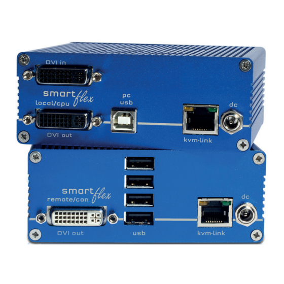 KVM-TEC FLEXLINE SMARTflex 6011 SET Quick Installation
