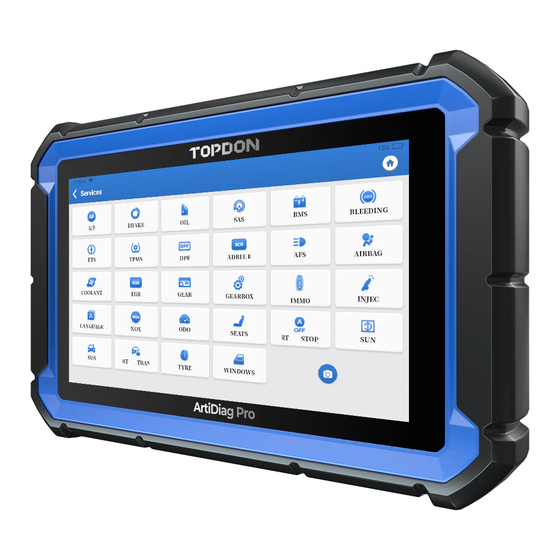 Topdon ArtiDiag Pro User Manual