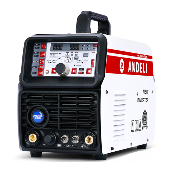 ANDELI TIG-250PL ACDC Manuals