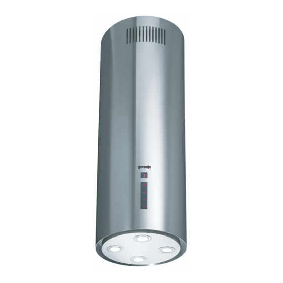 Gorenje IDR 4540 E Instructions For Use Manual