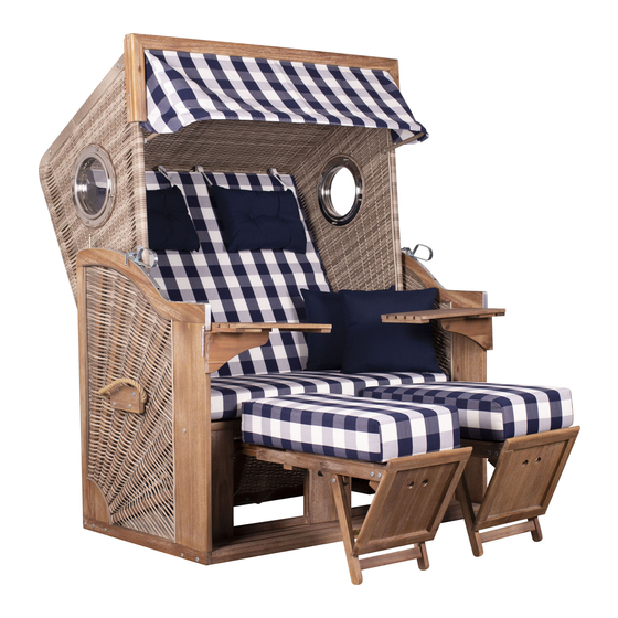 deVRIES TRENDY PURE GREENLINE 135 XL Care & Assembly Instructions