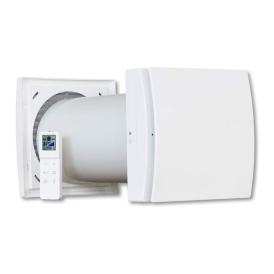 Fantech aerofresh AER-60HRV Instructions For Installation, Use And Maintenance Manual