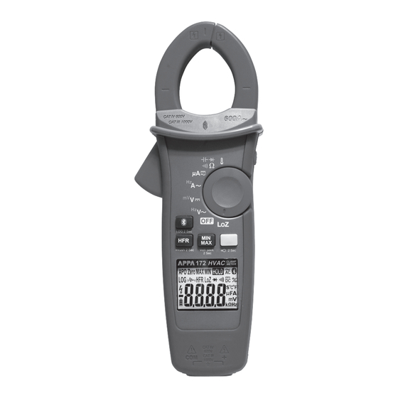 APPA 170 Series User Manual