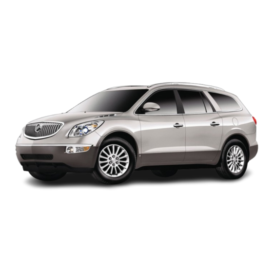 Buick Enclave Getting To Know Manual