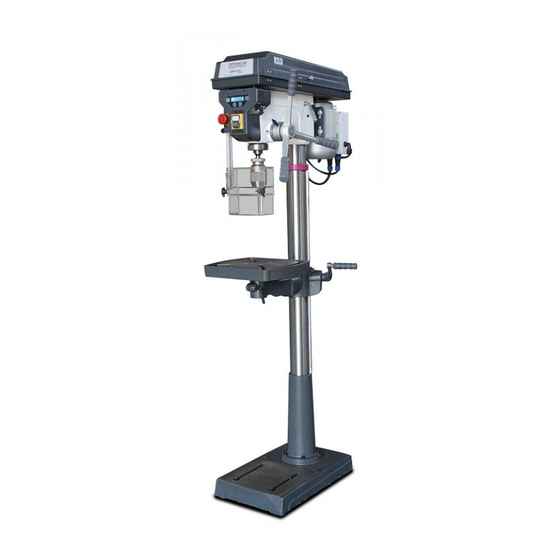 Optimum OPTIDRILL B 17PRO Operating Manual