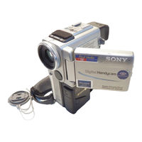 Sony Handycam DCR-PC3E Operating Instructions Manual