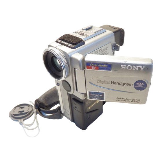 Sony Handycam DCR-PC3E Manuals