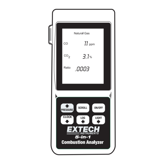 Extech Instruments CO80 Manual