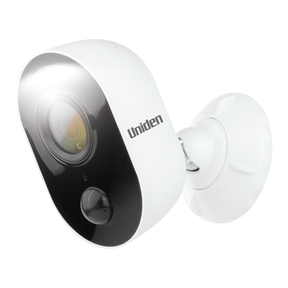 Uniden App Cam Spotlight+ Manuals