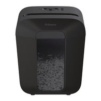 Fellowes Powershred LX70 Manual