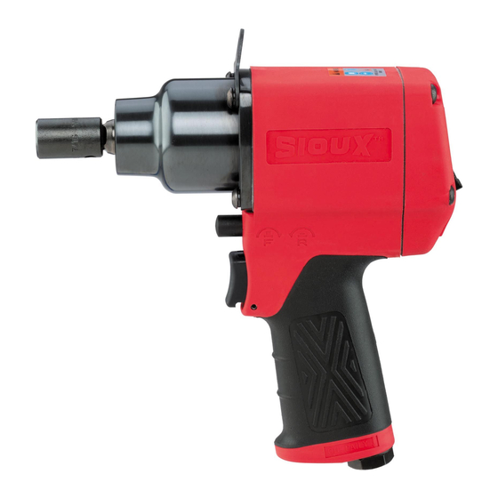 Sioux Tools IW38HAP-3P Operator Instructions Manual