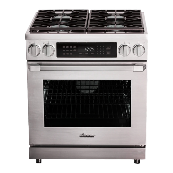 Dacor Pro-Range HDPR30 Series User Manual