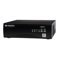 March Networks 8716P Hybrid NVR Installation Manual