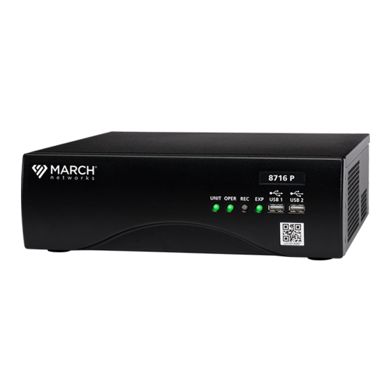 March Networks HNVR MS Series Installation Manual
