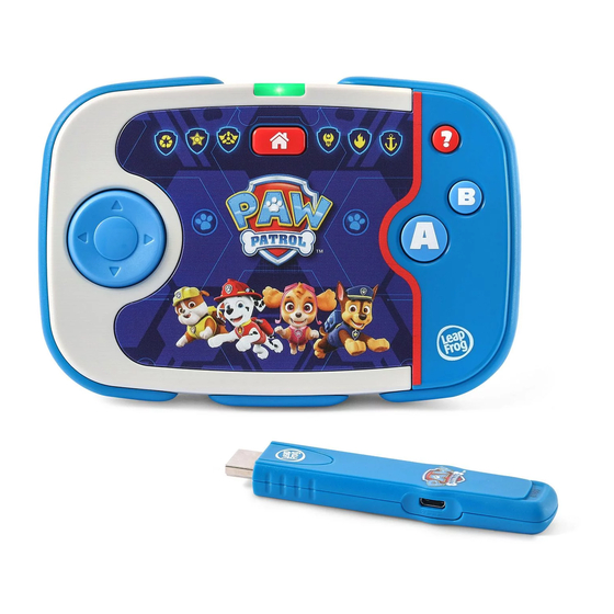 LeapFrog PAW PATROL TO THE RESCUE! Instruction Manual