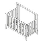 Delta Children Serta 4 in 1 Crib Manual