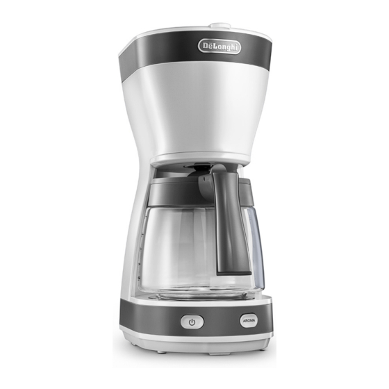 DeLonghi ICM16210.WS Manual