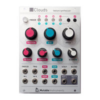 Mutable Instruments Clouds User Manual