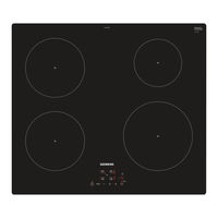 Siemens EU611BEB1E/43 User Manual And Installation Instructions