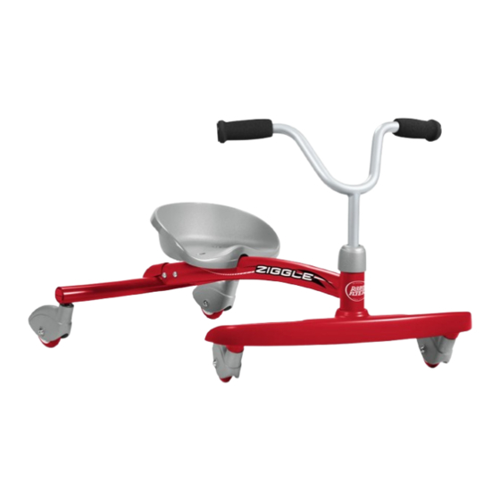 Radio Flyer Ziggle 625 Quick Start Manual